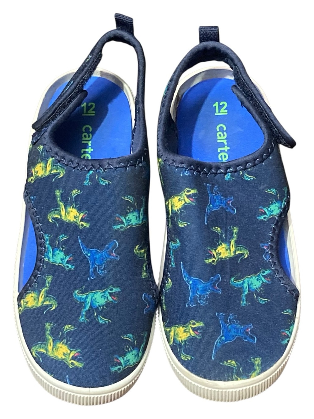 Kid’s $29 Carter’s Blue Dinosaur Salinas Water Shoes - Size 12M